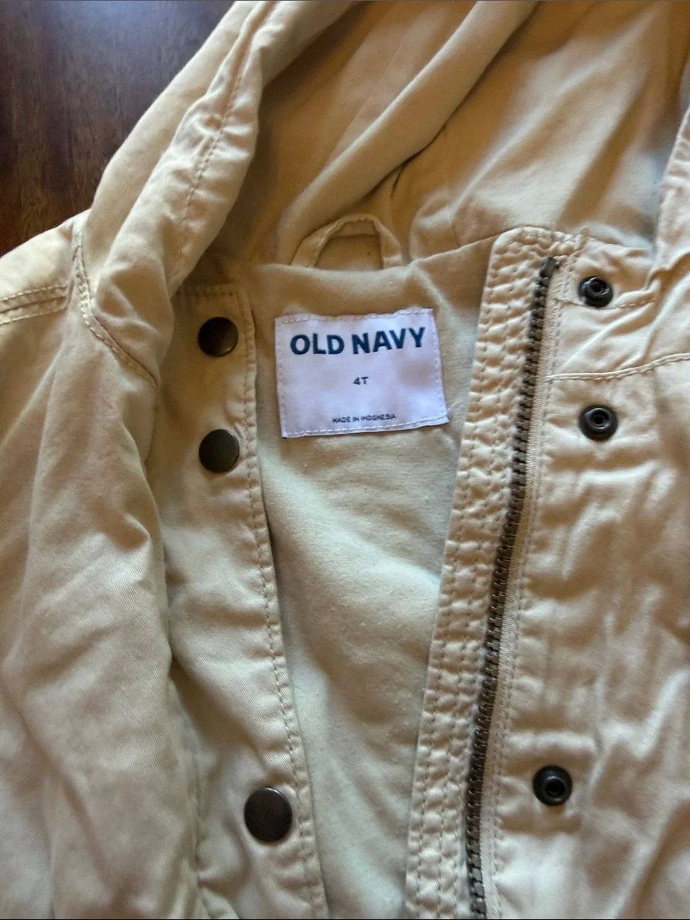 Old Navy Kids Hooded Jacket in Light Beige, kids items BOGO!